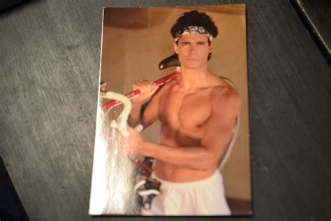 80s Beefcake Postcard Hot Bodz Male Model Glamour Photography Athletic Cyclist Dark Hair