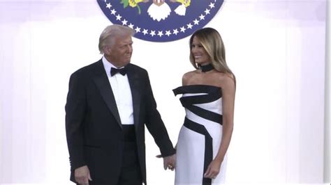 Watch Donald Trump And Wife Melania Share First Dance At Inauguration Ball