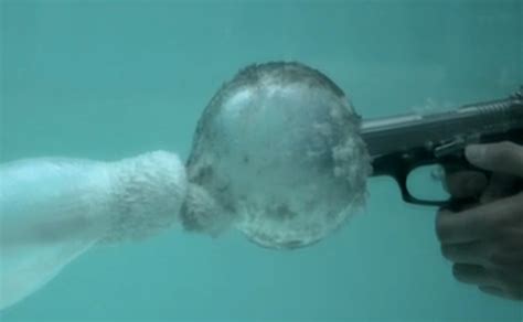 Bullets Fired Underwater In Slow Motion From The Slow Mo Guys Video