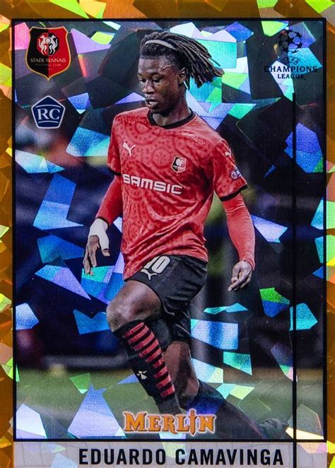 Eduardo Camavinga Topps Merlin Chrome Uefa Champions League