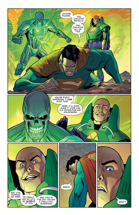 Superman Son Of Kal El 2021 Annual 1 Preview Lex Luthor Returns