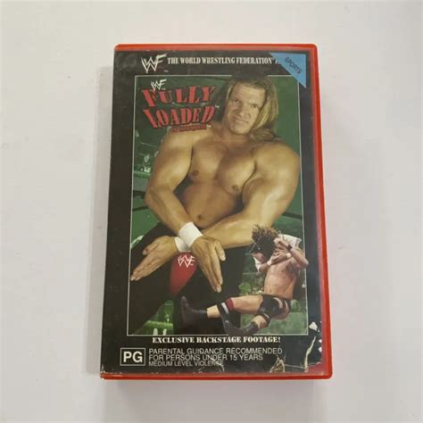 Wwf Fully Loaded Vhs In Your House Wwe Wrestling Vhs Video Ex