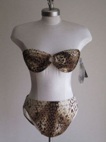 Diva By Rachel Pappo Maybritt Bandeau Bikini EBay
