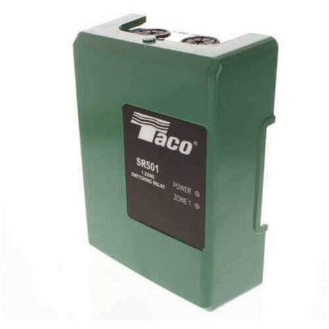 Taco Sr Or Fuel Mizer Single Zone Switching Relay With Outdoor Reset