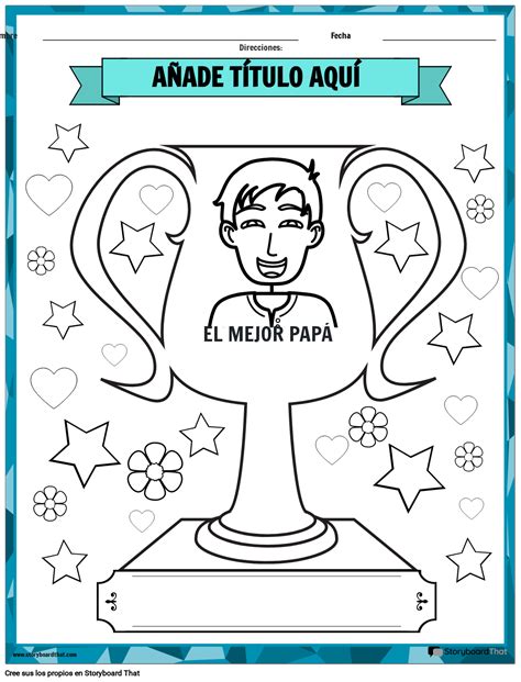 Trofeo Para Pap Hoja De Trabajo Storyboard Por Es Examples