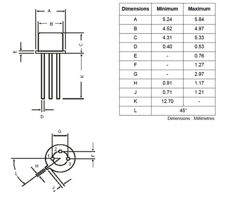 2n2222 pinout. Characteristics of 2N2222 Transistor - Corelamps