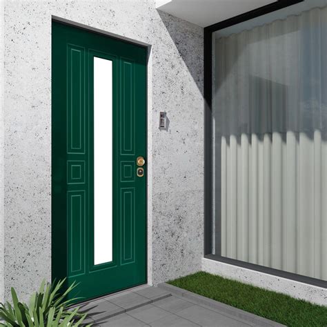 Porta Blindata YALE Mirror Verde L 90 X H 210 Cm Sinistra Leroy Merlin