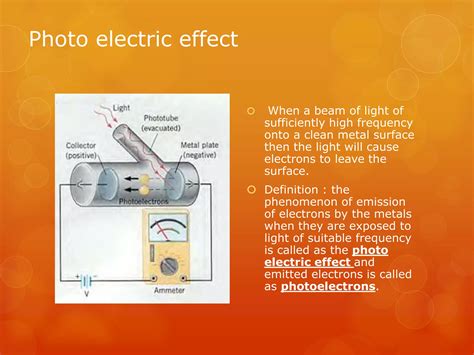 Photoelectric Effect Ppt Ppt