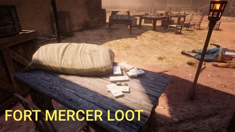 Red Dead Redemption 2- Attack and Loot Fort Mercer - YouTube