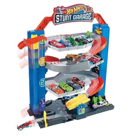 Hot Wheels City Pista Garagem De Manobras Pisos Mattel Shopee Brasil
