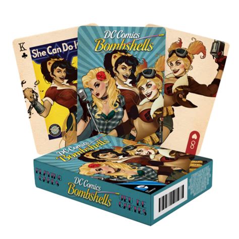 Bems Dc Comics Bombshells Playing Cards