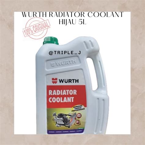 Jual Wurth Radiator Coolant L Shopee Indonesia