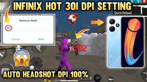 Infinix Hot I Dpi Setting Free Fire Dpi Infinix Smartphone Ff