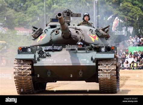 Japanese Military Tank Japan Self Defense Forces Stock Photo 68871803