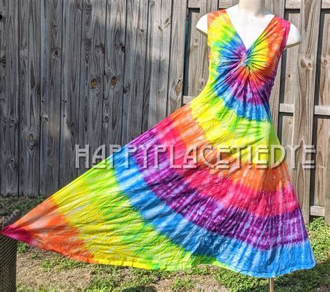 Tie Dye Dress Xl Dress Womens Dress Womens Summer Etsy