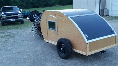 Harley Teardrop Camper Build YouTube