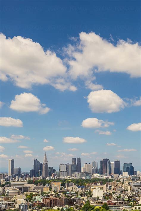 Shinjuku Skyline As Seen From Central Tokyo Japan By Stocksy