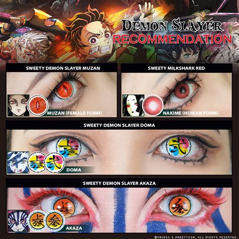 Demon Slayer Eye Contacts | Anime Cosplay Contacts – Tagged "blue ...