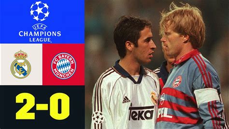 Real Madrid vs Bayern Múnich Semifinal UCL 1999 00 1st Leg All Goals