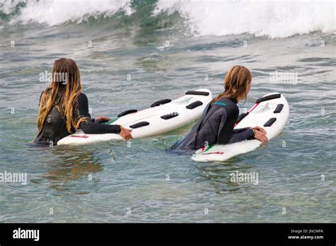 Girl Wearing Wetsuit Hi Res Stock Photography And Images Alamy