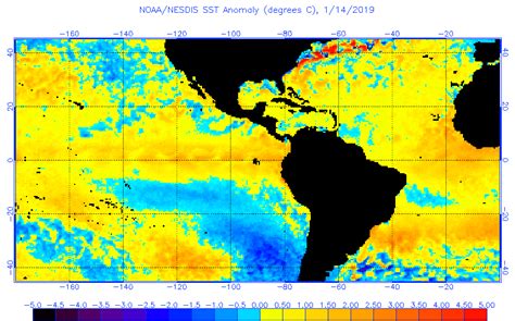 Pacific Ocean Water Temperature Map - Maps For You