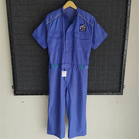 Coverall Wearpack Baju Bengkel Basic Fesyen Pria Pakaian Baju