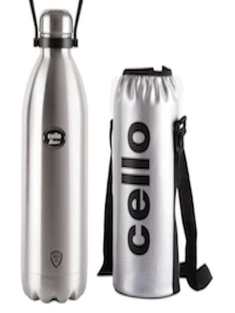 Buy Cello Swift Silver Vacuum Insulated Stainless Steel Flask L