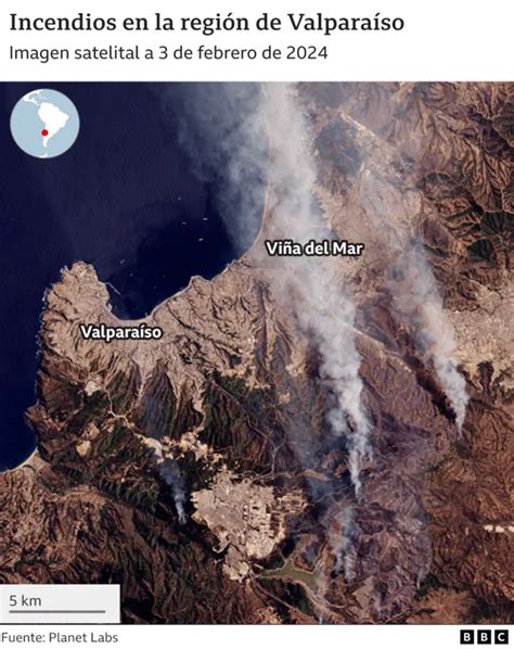 Incendios en Chile El número de víctimas de seguro va a aumentar el