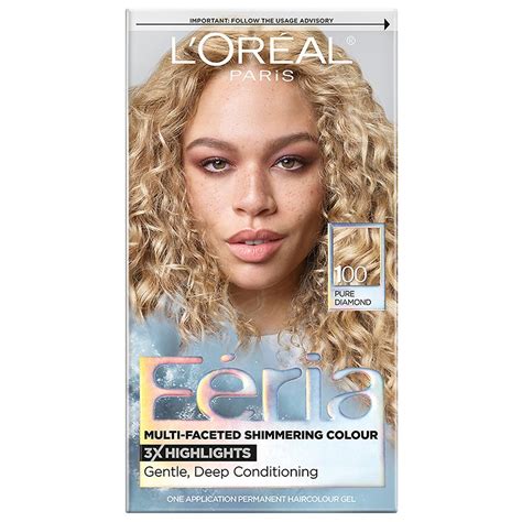 L Oreal Paris Feria Permanent Hair Color Very Light Natural Blonde