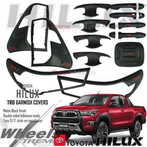 Hilux Conquest Grs Trd Thailand Combo Set Garnish Cover