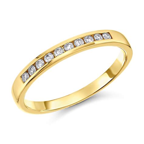 18ct Gold Diamond Half Eternity Ring 15pts D42145 F Hinds Jewellers