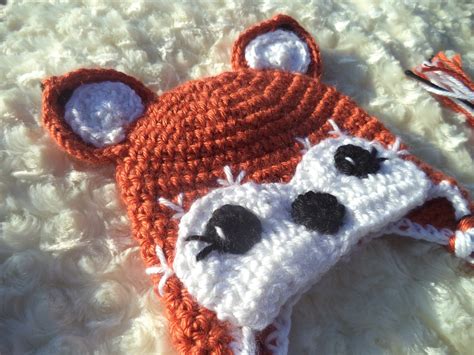 Crochet Fox Baby Girl Outfit Crochet Fox Hat and Diaper Cover - Etsy