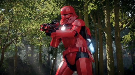 Sith Jet Trooper And Improved First Order Jet Trooper At Star Wars Battlefront Ii 2017 Nexus