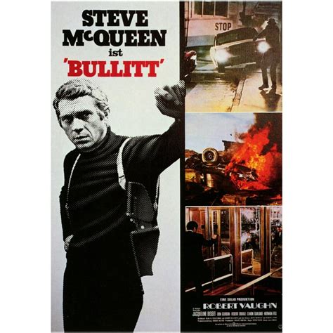 Bullitt (1968) 27x40 Movie Poster - Walmart.com - Walmart.com