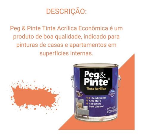 Tinta Eucatex Acrilica Doce De Abobora Peg E Pinte 3 6l MercadoLivre