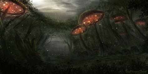 Mushroom Forest By Jkroots On Deviantart