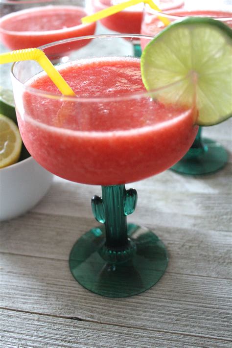 Strawberry Daiquiri Mocktail Recipe Mocktails Strawberry