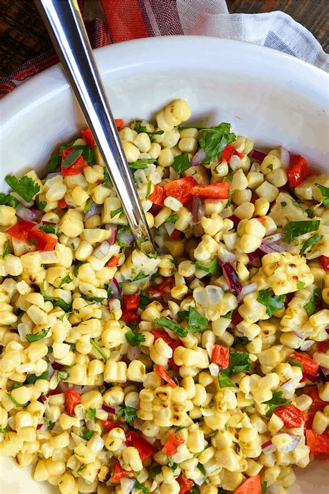 Grilled Corn Salad Recipe Girl