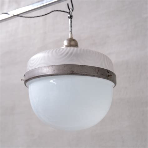 Two Tone Swirl Opaline Glass Pendant Lamp S For Sale At Pamono