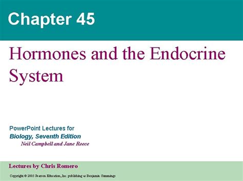 Chapter 45 Hormones And The Endocrine System Power