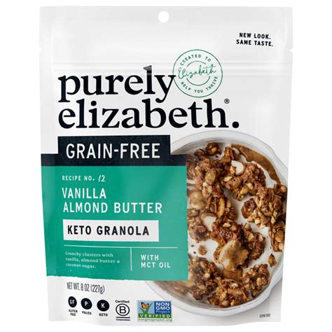 Save On Purely Elizabeth Keto Granola Vanilla Almond Butter Grain Free