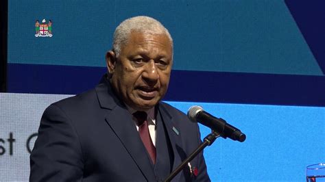 Fijian Prime Minister Delivers Special Address At The 7th Asia Pacific