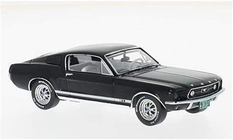 Miniature Ford Mustang 1 43 Premium X GT Fastback Noire 1967 Voiture