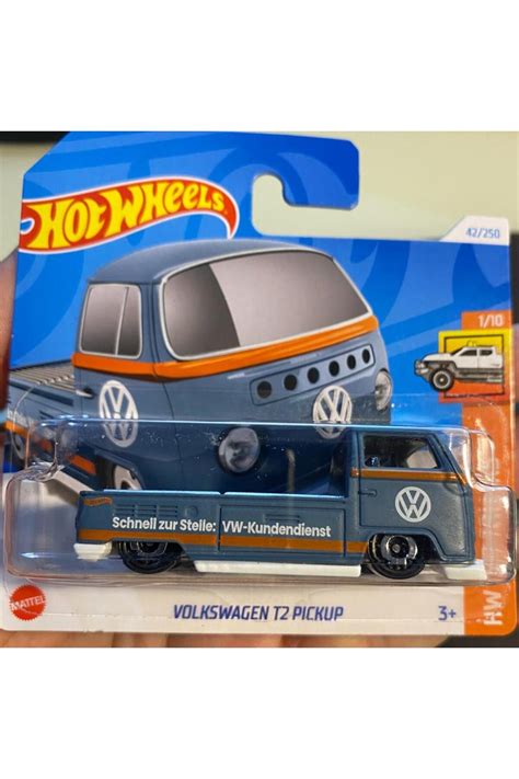 HOT WHEELS Tekli Arabalar VOLKSWAGEN T2 PICKUP NADİR BULUNUR KOLEKSİYONLUK Fiyatı Yorumları