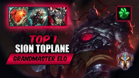 Wild Rift Sion TOP 1 Top Lane S13 Rank Game Build YouTube