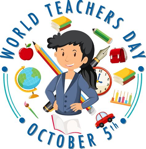 World Teachers Day Poster Design 10518559 Vector Art At Vecteezy