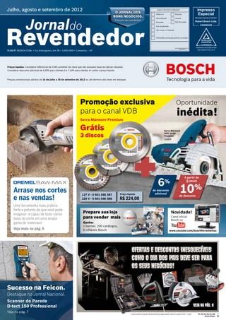 Jornal Do Revendedor Bosch PDF