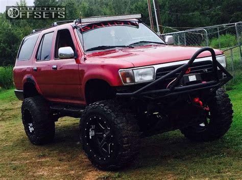 1994 Toyota 4runner With 20x12 44 Fuel Maverick And 35125r20 Nitto