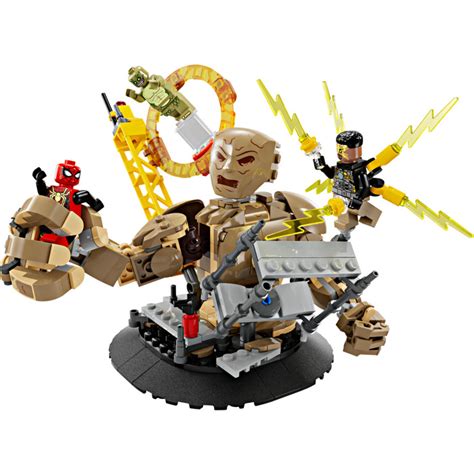 Lego Red Spider Man With Black Legs And Gold Spider Minifig Torso