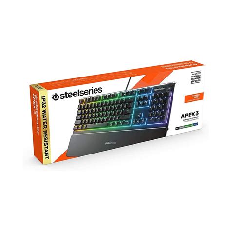 STEELSERIES APEX 3 TÜRKÇE RGB GAMING KLAVYE - Vatan Bilgisayar